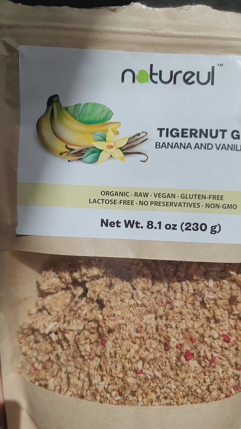 Tigernut Granola Banana Vanilla Flavor